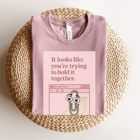 "It Looks Like You're Trying" Funny Teacher T-shirt - Teacher Care Crate - T-Shirt