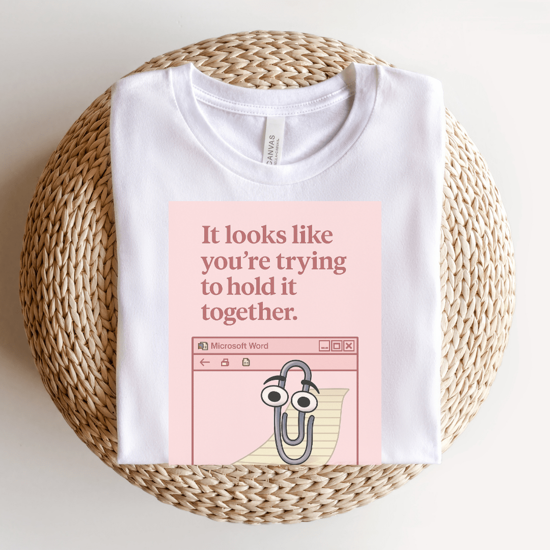"It Looks Like You're Trying" Funny Teacher T-shirt - Teacher Care Crate - T-Shirt