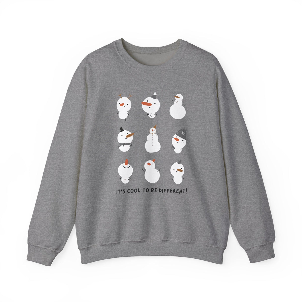 "It's Cool to be Different" Winter Teacher Sweatshirt - Teacher Care Crate-Sweatshirt