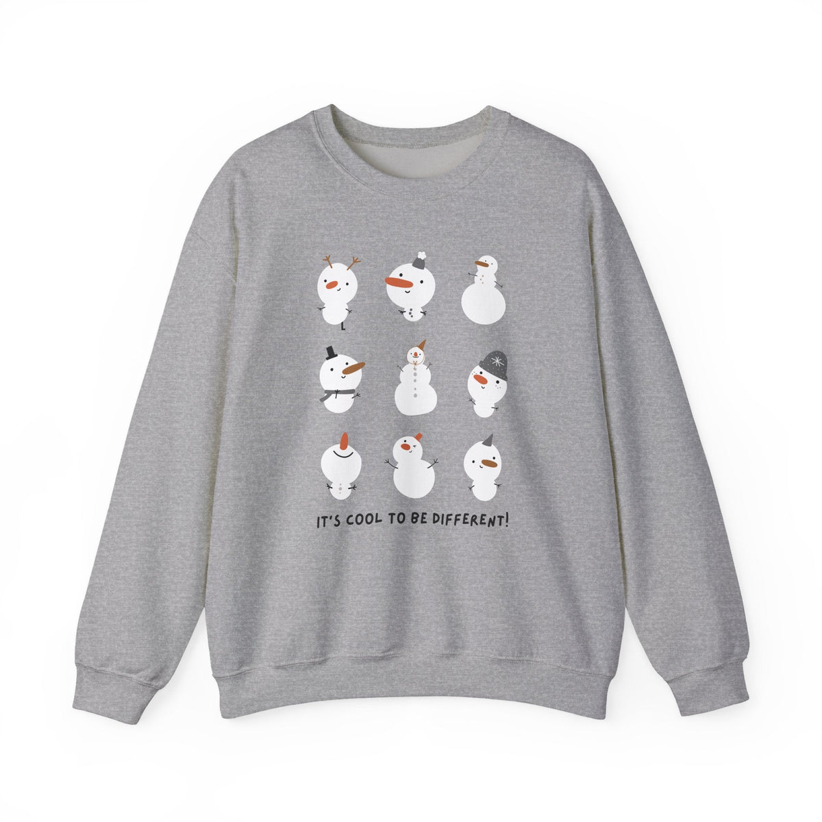 "It's Cool to be Different" Winter Teacher Sweatshirt - Teacher Care Crate-Sweatshirt