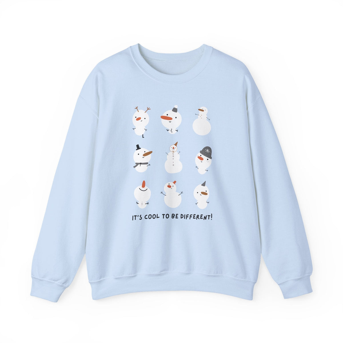 "It's Cool to be Different" Winter Teacher Sweatshirt - Teacher Care Crate-Sweatshirt