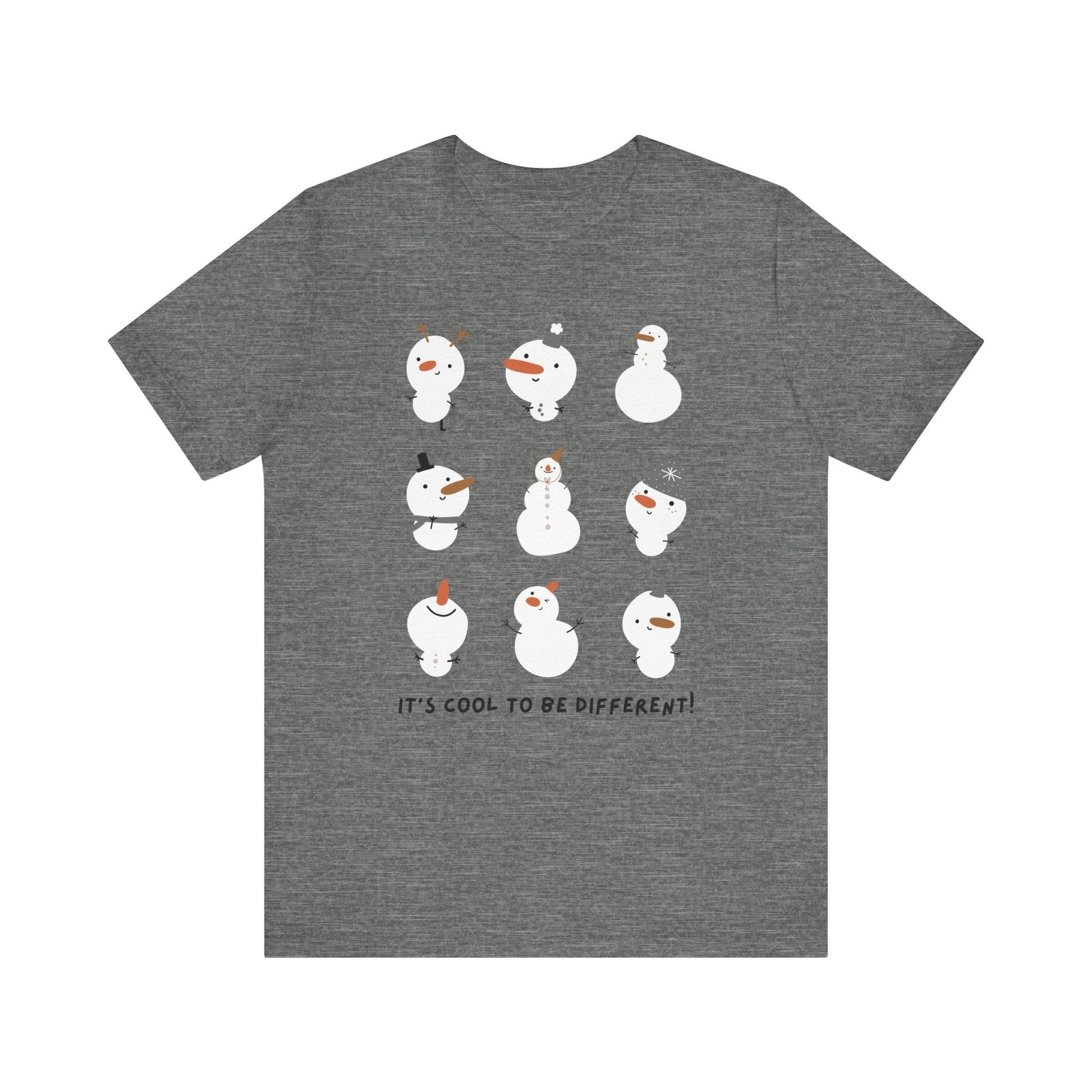 "It's Cool to be Different" Winter Teacher T-shirt - Teacher Care Crate - T-Shirt