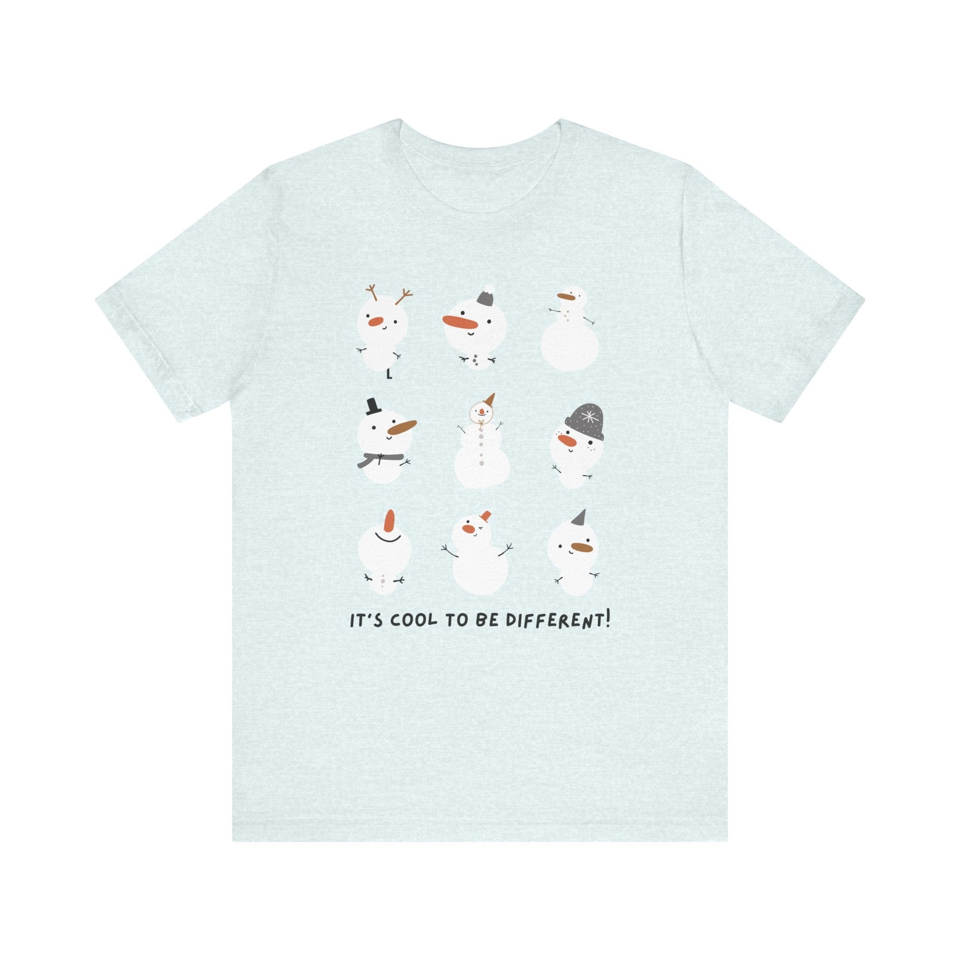 "It's Cool to be Different" Winter Teacher T-shirt - Teacher Care Crate - T-Shirt