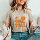 "It's Fall Ya'll" Block Letter Teacher T-shirt - Teacher Care Crate - T-Shirt