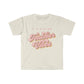 "It's Giving Teacher Vibes" Pink Teacher T-Shirt - Teacher Care Crate - T-Shirt