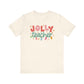 "Jolly Teacher" Festive Teacher T-shirt - Teacher Care Crate - T-Shirt