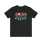 "Jolly Teacher" Festive Teacher T-shirt - Teacher Care Crate - T-Shirt