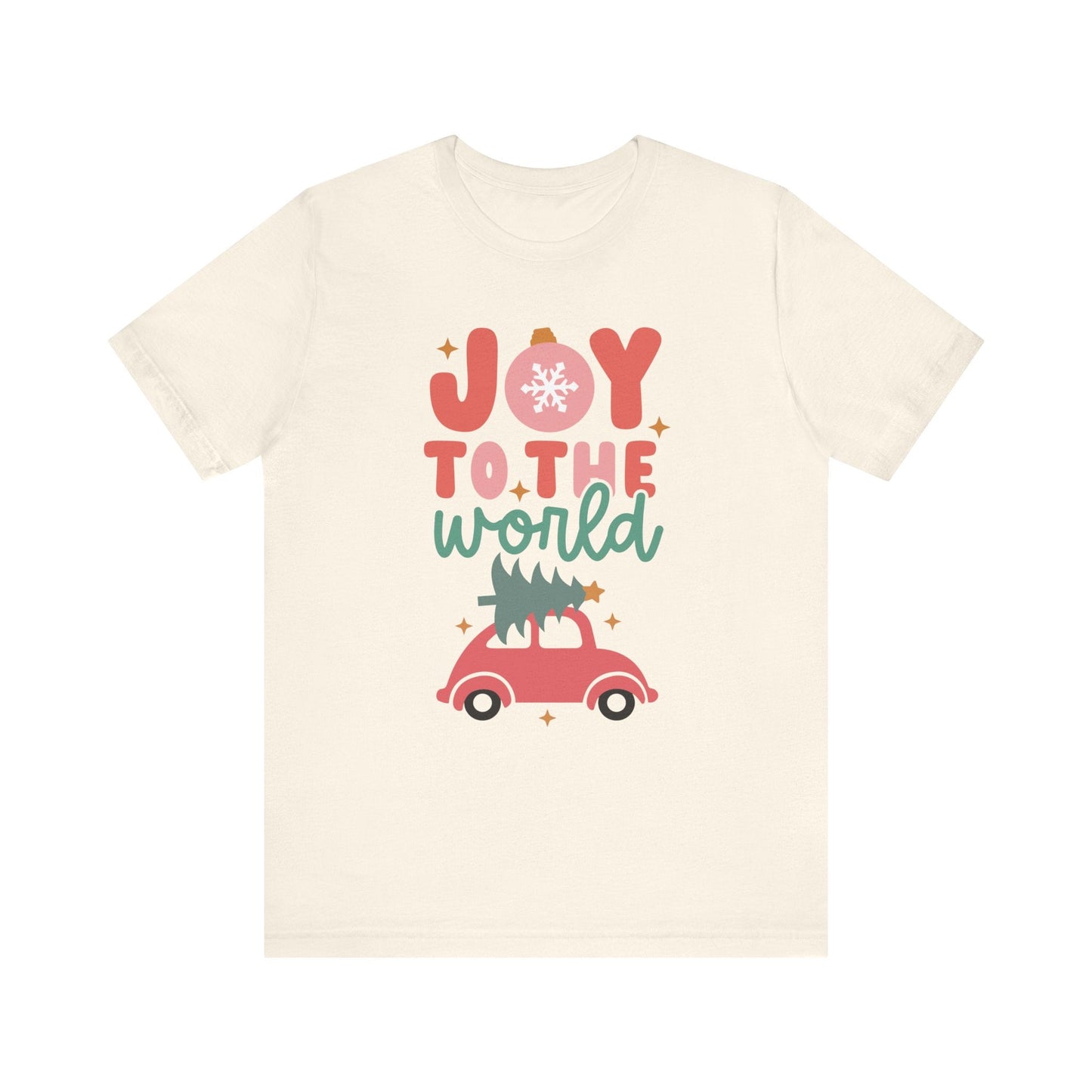"Joy to the World" Car Teacher T-shirt - Teacher Care Crate - T-Shirt