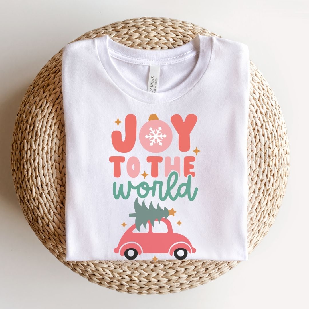 "Joy to the World" Car Teacher T-shirt - Teacher Care Crate - T-Shirt