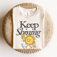 "Keep Shining" Retro Teacher T-shirt - Teacher Care Crate - T-Shirt