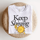 "Keep Shining" Retro Teacher T-shirt - Teacher Care Crate - T-Shirt