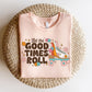 "Let The Good Times Roll" Teacher T-shirt - Teacher Care Crate-T-Shirt