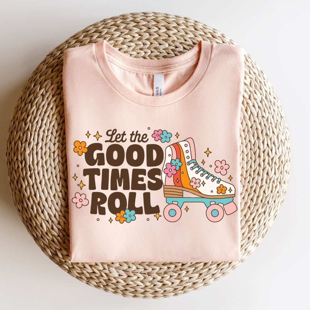 "Let The Good Times Roll" Teacher T-shirt - Teacher Care Crate-T-Shirt