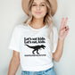 "Let's Eat Kids" Funny Dinosaur Teacher T-shirt - Teacher Care Crate-T-Shirt