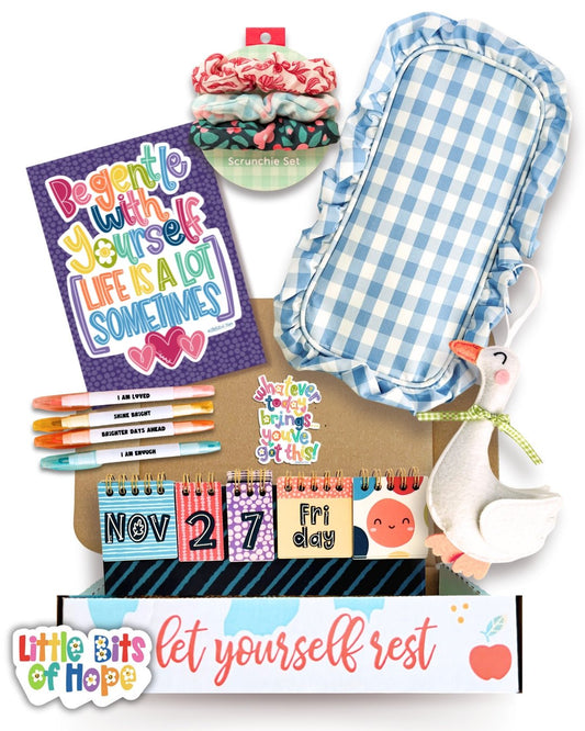 Little Bits of Teacher Joy Care Crate - 8 Left! - Teacher Care Crate - 