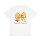 "Love to Teach" Pencil Bow Teacher T-shirt - Teacher Care Crate - T-Shirt