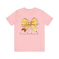 "Love to Teach" Pencil Bow Teacher T-shirt - Teacher Care Crate - T-Shirt