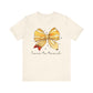 "Love to Teach" Pencil Bow Teacher T-shirt - Teacher Care Crate - T-Shirt