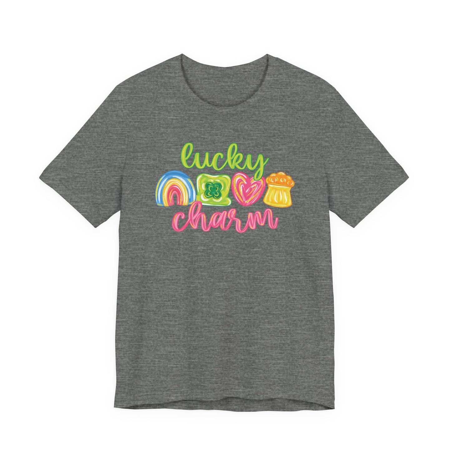 "Lucky Charm" Bright Teacher T-shirt - Teacher Care Crate - T-Shirt