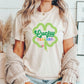 "Lucky Teacher" Pencil - Shamrock Teacher T-shirt - Teacher Care Crate - T-Shirt