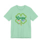 "Lucky Teacher" Pencil - Shamrock Teacher T-shirt - Teacher Care Crate - T-Shirt
