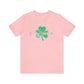 "Lucky Teacher" Shamrock St. Patrick's Day Teacher T-shirt - Teacher Care Crate - T-Shirt