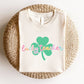 "Lucky Teacher" Shamrock St. Patrick's Day Teacher T-shirt - Teacher Care Crate - T-Shirt