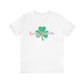 "Lucky Teacher" Shamrock St. Patrick's Day Teacher T-shirt - Teacher Care Crate - T-Shirt