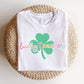"Lucky Teacher" Shamrock St. Patrick's Day Teacher T-shirt - Teacher Care Crate - T-Shirt
