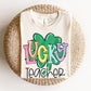 "Lucky Teacher" Shamrock Teacher T-shirt - Teacher Care Crate - T-Shirt