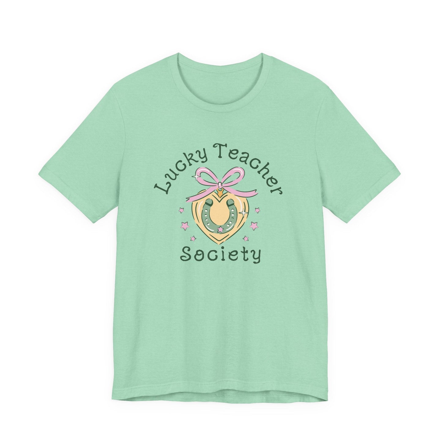 "Lucky Teacher Society" Teacher T-shirt - Teacher Care Crate - T-Shirt