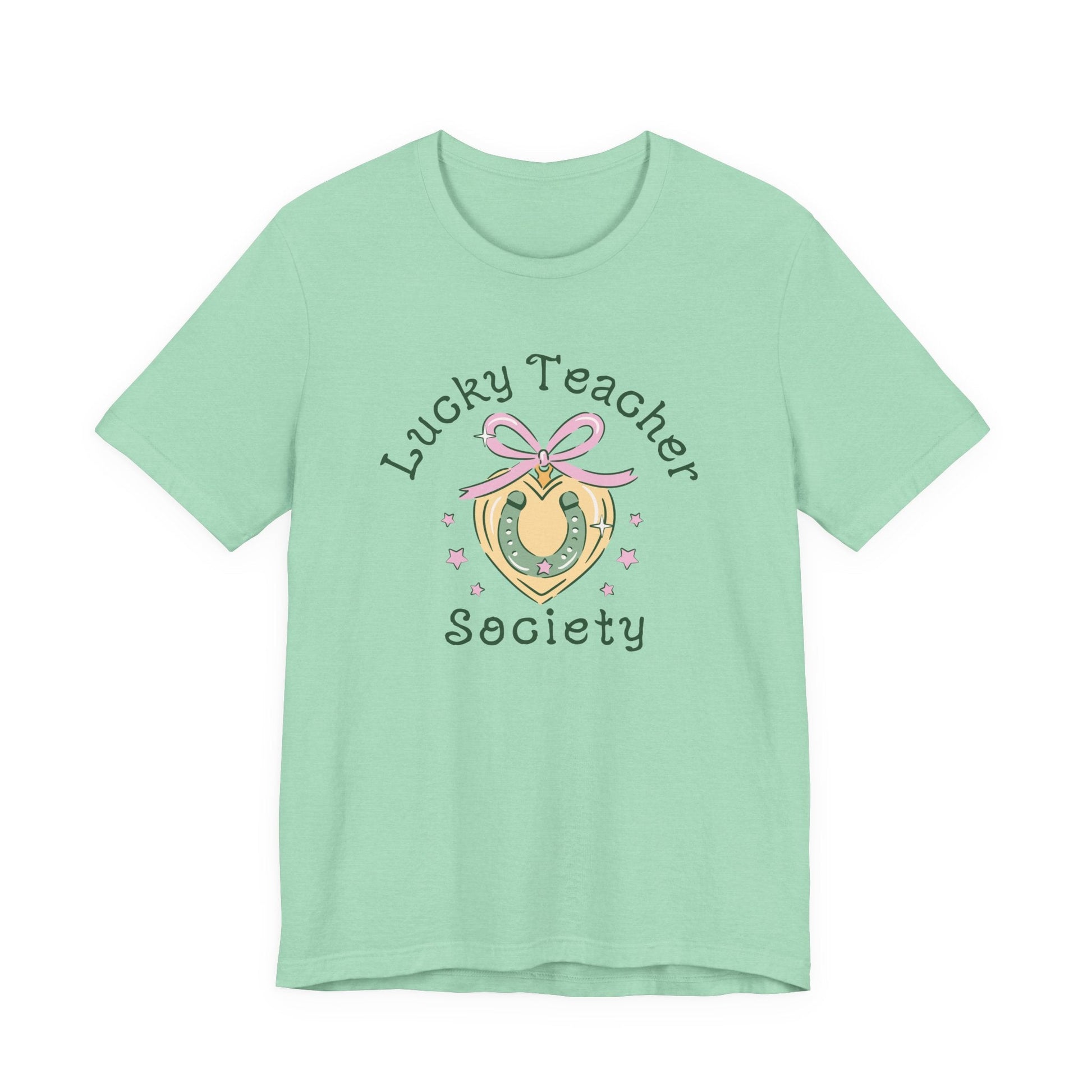 "Lucky Teacher Society" Teacher T-shirt - Teacher Care Crate - T-Shirt
