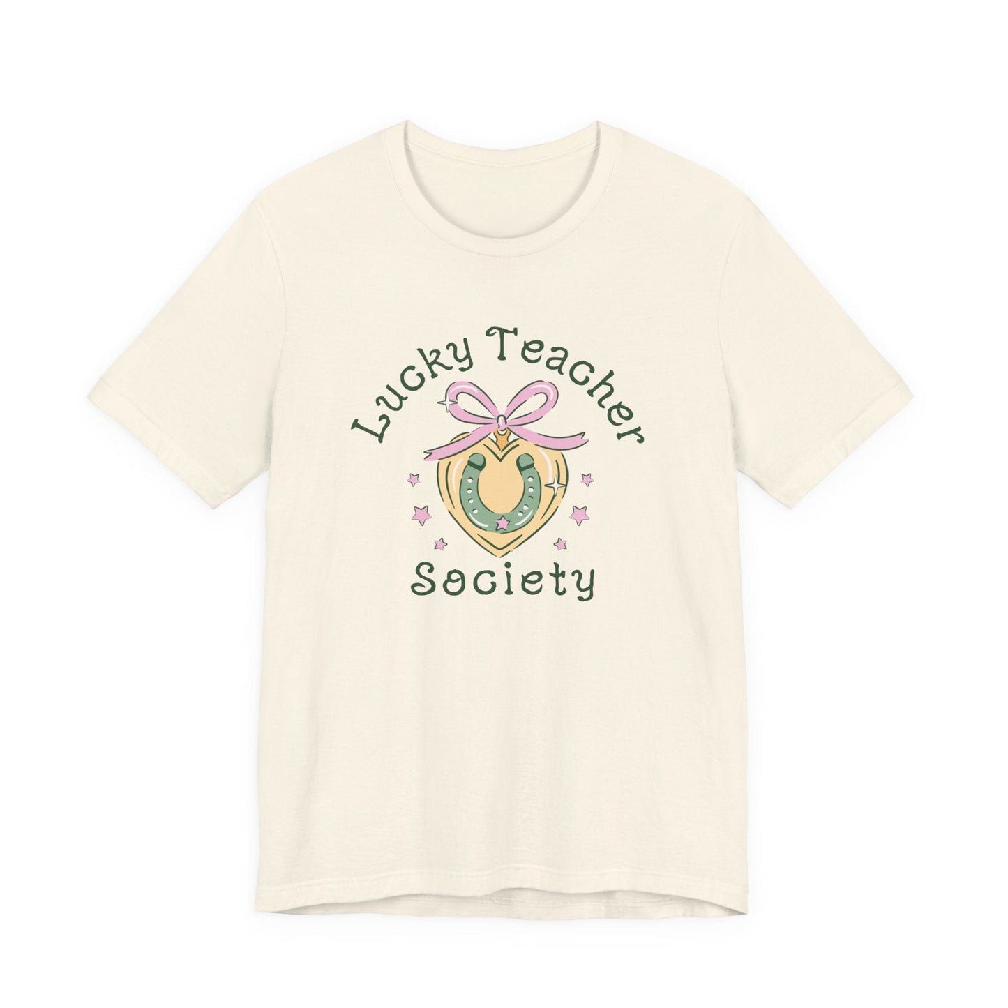 "Lucky Teacher Society" Teacher T-shirt - Teacher Care Crate - T-Shirt
