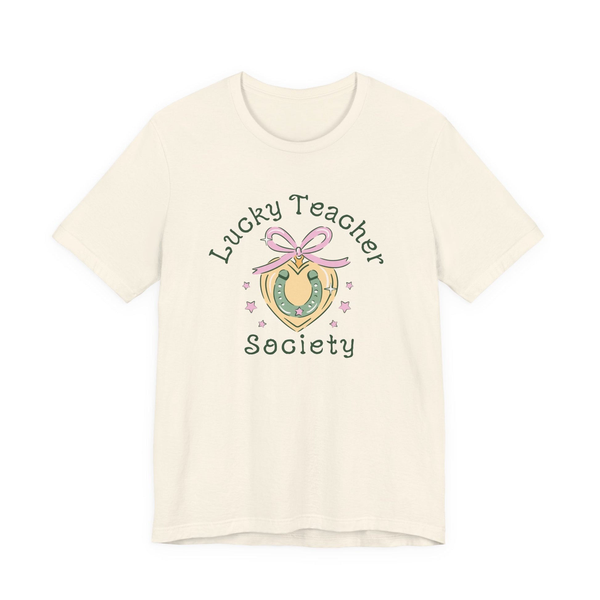 "Lucky Teacher Society" Teacher T-shirt - Teacher Care Crate - T-Shirt