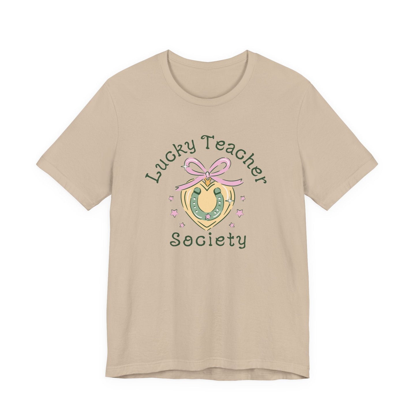 "Lucky Teacher Society" Teacher T-shirt - Teacher Care Crate - T-Shirt