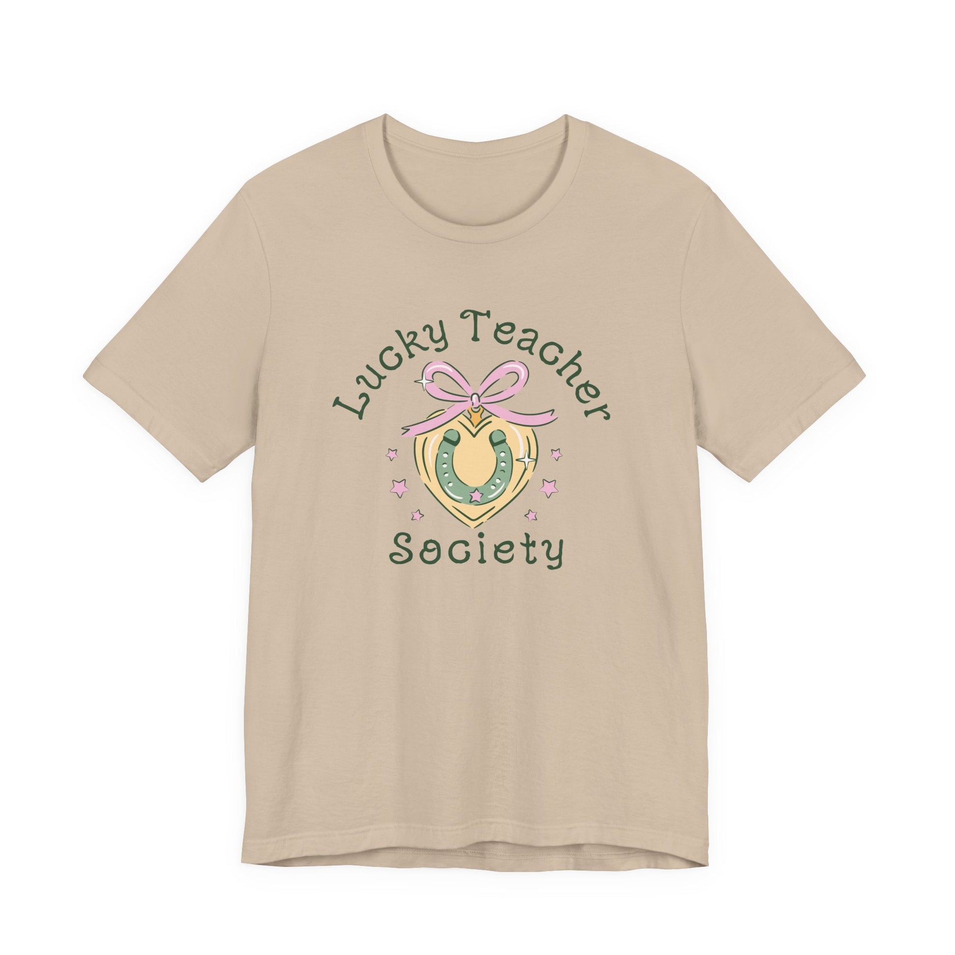 "Lucky Teacher Society" Teacher T-shirt - Teacher Care Crate - T-Shirt