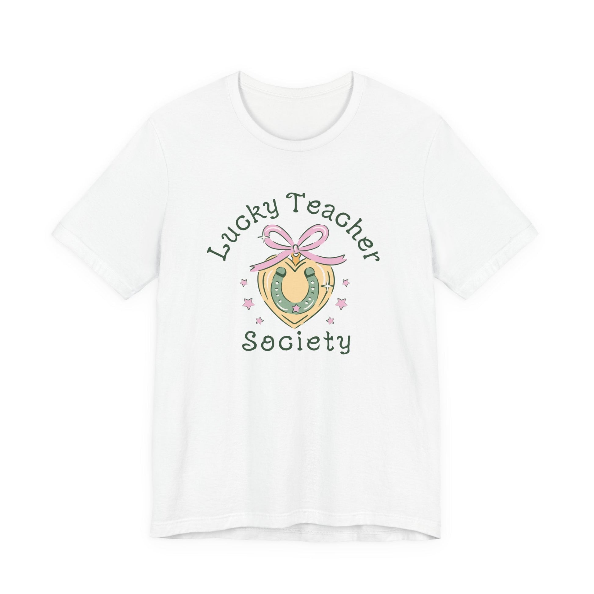 "Lucky Teacher Society" Teacher T-shirt - Teacher Care Crate - T-Shirt