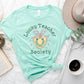 "Lucky Teacher Society" Teacher T-shirt - Teacher Care Crate - T-Shirt