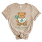 "Lucky Teacher" Teddy Bear Teacher T-shirt - Teacher Care Crate - T-Shirt