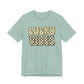 "Lucky Vibes" Checkered Teacher T-shirt - Teacher Care Crate - T-Shirt