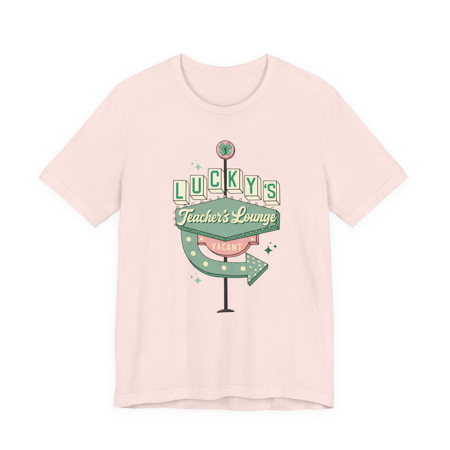 "Lucky's Teacher's Lounge" Teacher T-shirt - Teacher Care Crate - T-Shirt