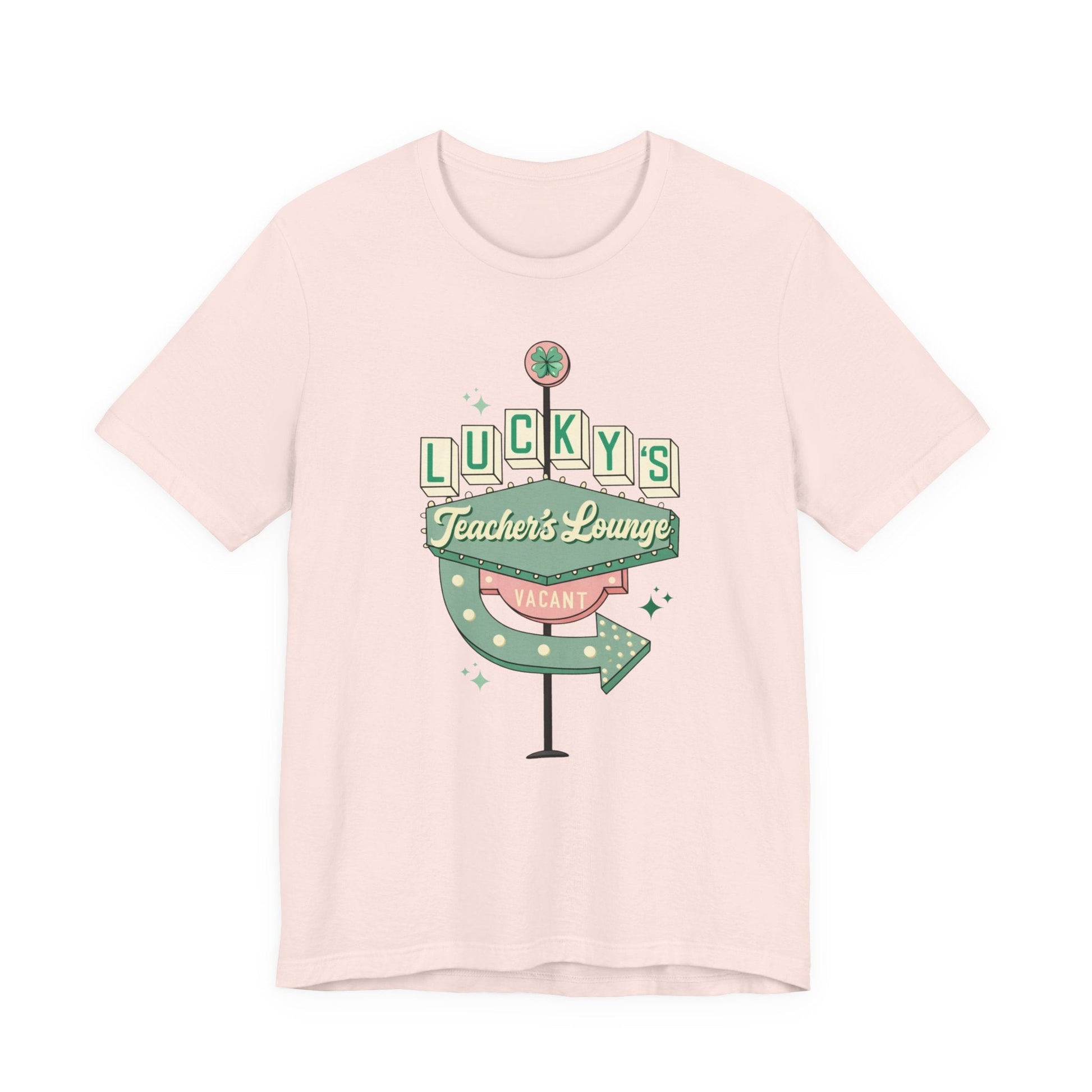 "Lucky's Teacher's Lounge" Teacher T-shirt - Teacher Care Crate - T-Shirt