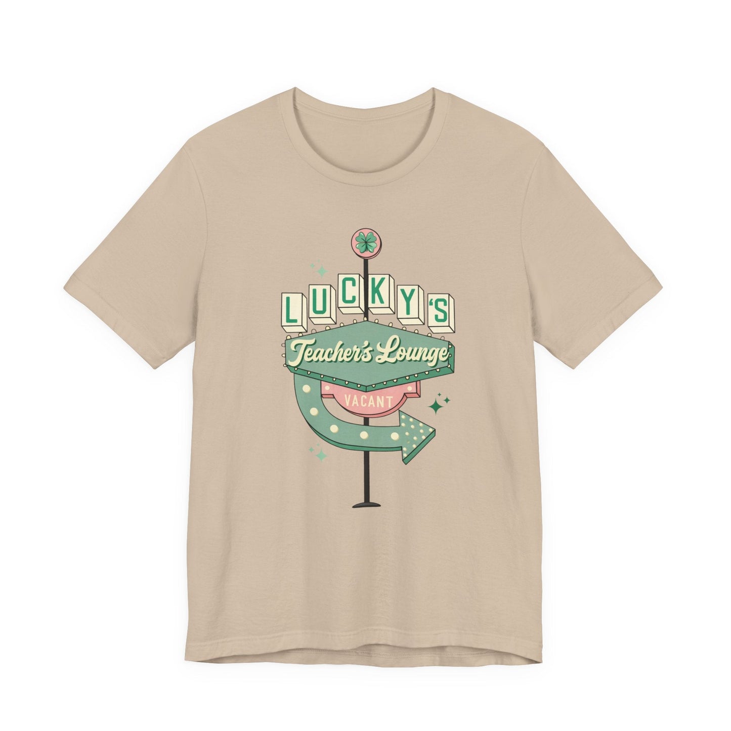 "Lucky's Teacher's Lounge" Teacher T-shirt - Teacher Care Crate - T-Shirt