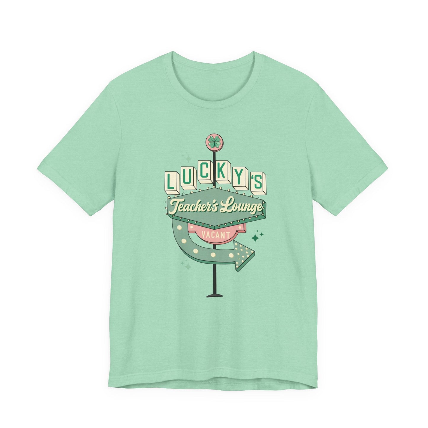 "Lucky's Teacher's Lounge" Teacher T-shirt - Teacher Care Crate - T-Shirt
