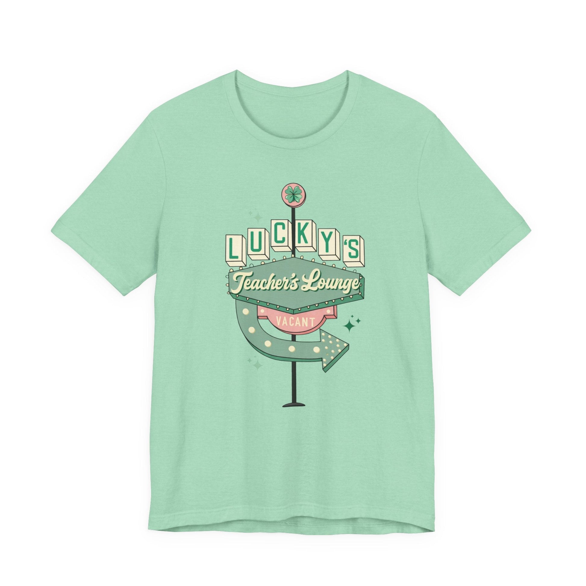 "Lucky's Teacher's Lounge" Teacher T-shirt - Teacher Care Crate - T-Shirt