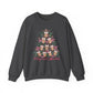 "Merry and Caffeinated" Teacher Sweatshirt - Teacher Care Crate-Sweatshirt