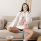 "Merry and Caffeinated" Teacher Sweatshirt - Teacher Care Crate-Sweatshirt