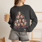 "Merry and Caffeinated" Teacher Sweatshirt - Teacher Care Crate-Sweatshirt