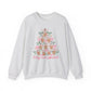 "Merry and Caffeinated" Teacher Sweatshirt - Teacher Care Crate-Sweatshirt