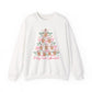 "Merry and Caffeinated" Teacher Sweatshirt - Teacher Care Crate-Sweatshirt